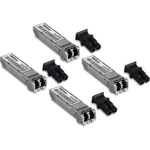 TRENDnet TEG-MGBSX/4 SFP Multi-Mode LC Module 4-Pack Transmission Up to 550m - Picture 1 of 2