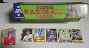 Topps 1987 Baseball Cards set completo di 792 carte! - Foto 1 di 3