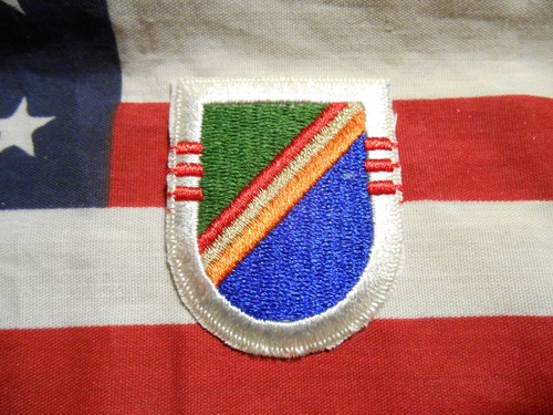 3RD BN 75TH INFANTRY RANGER REGIMENT BERET FLASH C/E | eBay