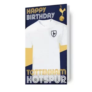 Birthday Card Tottenham Hotspur Spurs Birthday Card THFC Official Product - Picture 1 of 6