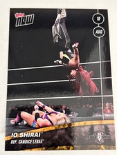 2019 Topps Now NXT - IO SHIRAI defeats Candice LEREA - Take Over - Print Run 93