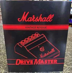 Pedal de sobremarcha y distorsión Marshall DriveMaster reedición TOTALMENTE NUEVO CONSTRUCCIÓN EN EL REINO UNIDO - Imagen 1 de 6