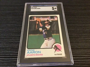 1973 Topps Hank Aaron #100 SGC 5 #9881446 - Picture 1 of 3