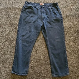 Field N Stream Mens Medium Blue Denim Bootcut Jeans 40 x 29 - Picture 1 of 7