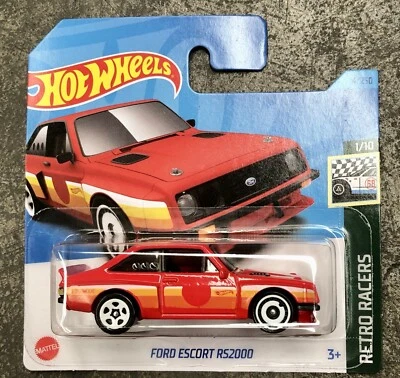 Hot Wheels FORD ESCORT RS2000 ROSSA 2023 1:64 - Immagine 1 di 2