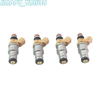 Inyector de combustible para Toyota Paseo 1,5 L 1992-1995 4 piezas 23250-11100 Foto 1 de 3