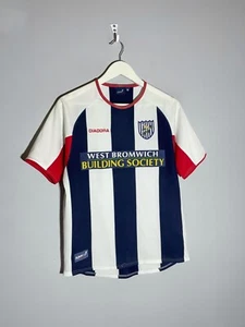 West Bromwich Albion 2003/04 Home Diadora Football Shirt Soccer Jersey - Picture 1 of 12
