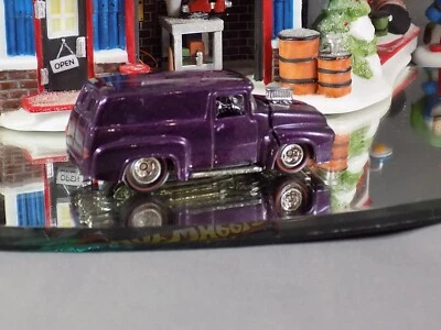 2005 Hot Wheels Ultra Hots  '56 Ford Panel W/Custom Redline RR tires - Image 1 of 4