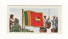 Products and Flags of the World 1961. Tea, Ceylon