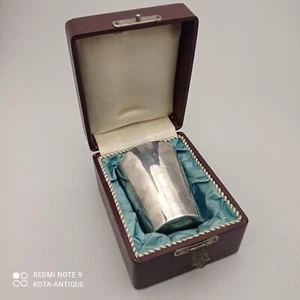 WMF Heavy Silver Plated Baby Cup Antique 1905 in Original Box Rare - Picture 1 of 16