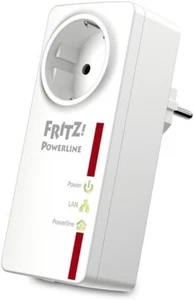 AVM FRITZ!Powerline 520E Einzeladapter Steckdose weiß (20002524) - Bild 1 von 3