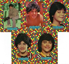 Thirteen (13) Different MENUDO - Photo Trading Cards/Stickers (Topps, 1983)
