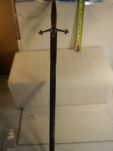 26" Pakistan GATOR Claymore Sword Wood Handle - Unsharpened Stainless 23" Blade - Picture 1 of 8