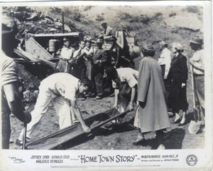 Hometown Story Original Lobby Card 1951 Alan Hale Marjorie Reynolds