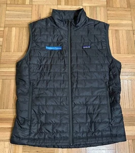 Patagonia Nano Puff Vest Jacket Mens Large Gray FGE 84242 Primaloft Quilted Logo - Picture 1 of 7