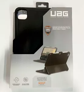 NEW UAG Scout Series Black Folio for Apple iPad Pro 11" (2nd gen) Rugged Protect - Picture 1 of 4