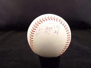 Omar Infante signed handsigniert Baseball Ball garantiert Marlins Royals Braves - Bild 1 von 2