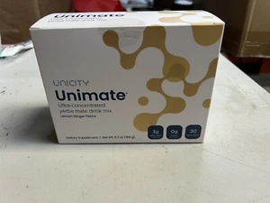 *NEW* Unicity Unimate Yerba Mate Supplement LEMON GINGER 30 Sachet - FREE SHIP - Picture 1 of 3