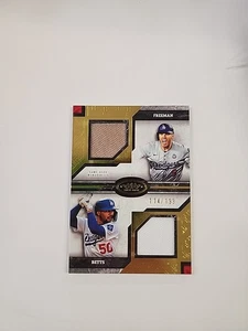 2025 Topps Tier One Freddie Freeman / Mookie Betts Dual Player Relic /199 ZP - Bild 1 von 3