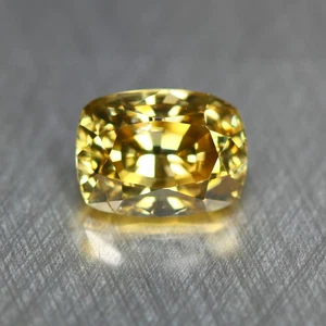 1.30 Cts_Great Diamond Sparkle_100 % Natural Unheated Yellow Zircon_Srilanka - Picture 1 of 3
