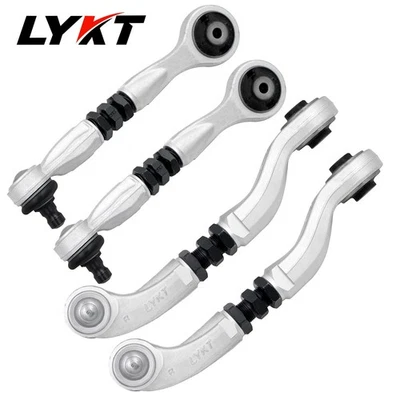 LYKT 4pcs Front Adjustable Camber Arms for AudiQ5、A4～7、RS5～7、S4～7 & PorscheMacan Foto 1 de 4