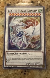Cosmic Blazar Dragon LED6-EN029 Legendary Duelists: Magical Hero 1st Edition - Picture 1 of 2