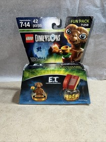 LEGO Dimensions E.T. Fun Pack 71258 ET Phone Home Retired NIB