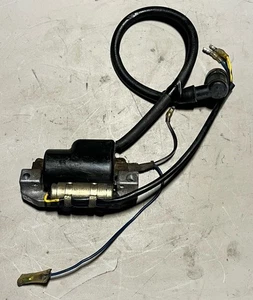 1974 74-76 Honda CB360E OEM Ignition Coil Plug Wire With Condenser Tested - Foto 1 di 3