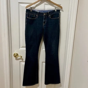Gap 1969 Curvy Boot Cut Dark Blue Denim Jeans 30/10r - Bild 1 von 7