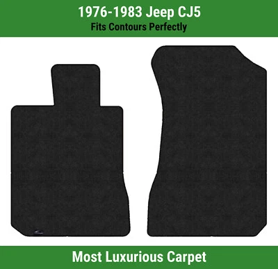 Alfombrillas de primera fila Lloyd Luxe para Jeep CJ5 1976-1983  Foto 1 de 4