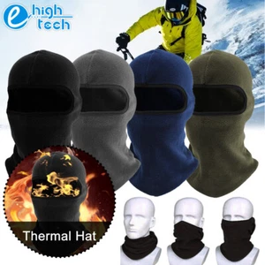 Winter Balaclava Hat Warm Windproof Thermal Fleece Ski Snow Full Face Neck Mask - Picture 1 of 12