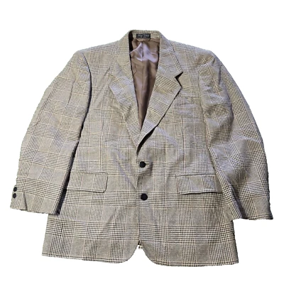 Blazer Hardy Amies Para Hombres 41R Tweed Lana Mezcla Seda Dos Botones Gris Abrigo Deportivo Foto 1 de 4