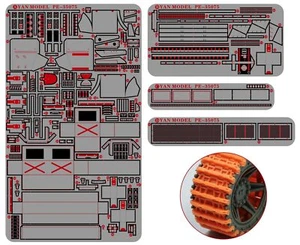 1/35 Amélioration Set pour Pz.kpfw II AUSF.L Luchs Dernier Bordure Modèle BT018 - Photo 1 sur 2