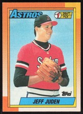 1990 Topps   Jeff Juden #164 Houston Astros