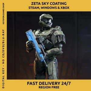 Halo Infinite - Zeta Sky Coating | Cross Core Skin | All Weapons - Picture 1 of 14