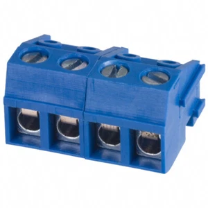 QTY 25 ON SHORE TECHNOLOGY OSTTH040160 TERMINAL BLOCK 5MM 14-22AWG - Bild 1 von 1