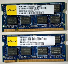 4GB 2x2GB DDR2-800 PC2-6400S Laptop Memoria RAM 200-Pin Elixir M2N2G64TU8HG4B-AC