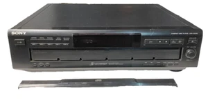 Sony 5 Disc CD Changer Carousel Compact Disc Changer Model CDP-CE235 FOR PARTS - Picture 1 of 9