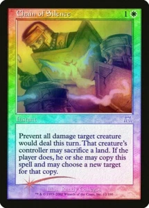 MTG - Onslaught - Chain of Silence - Foil - NM /LP - Picture 1 of 1