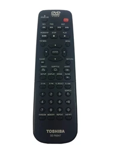 Mando a distancia de repuesto usado - probado y funcionando - Toshiba SE-R0047 DVD Vid Z6 - Imagen 1 de 1