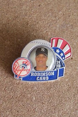 2007 NY New York Yankees Robinson Cano photo lapel pin c28705 - Image 1 of 2