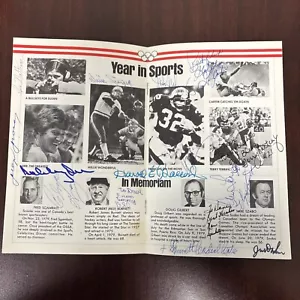 1980 Celebrity Ontario Sports Dinner Signed Program Gary Carter Stargell Orr +++ - Picture 1 of 6