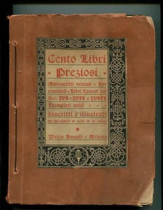Cento libri preziosi:, 1922 - Bild 1 von 7