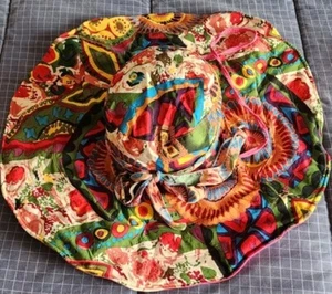 Floppy Summer Foldable Sun Beach Hats Hippy Boho Reversible Bendable - Picture 1 of 6