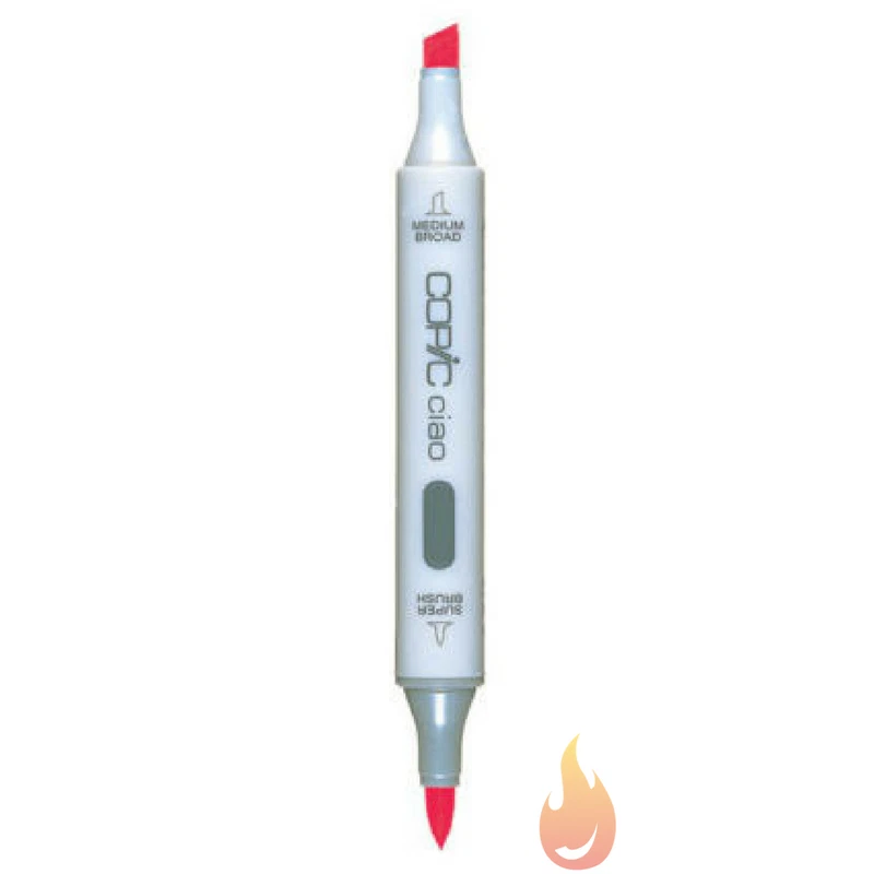 Copic Ciao Round Body Marker RED Colors R and RV Colors Individual SELECT COLOR