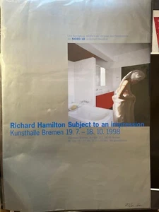 Richard Hamilton- 1922-2011- Offset Signed Lithograph Subject to an Impression - Picture 1 of 1