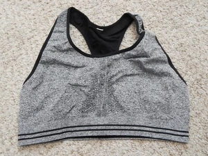 X PRO PBX MILITARY WOMEN'S SPORTS BRA SIZE LARGE REVERSIBLE BLACK & GRAY NEW - Imagen 1 de 7