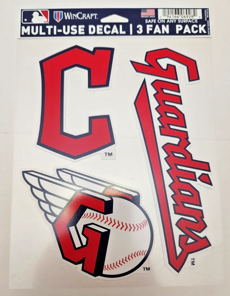 MLB Multi-Use Decal 3 Fan Pack - Image 1 of 1