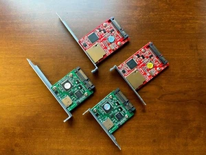 SD/Micro SD PCI und Low Profile PCI Halterung SATA Adapter - Bild 1 von 24
