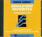 Essential Elements Broadway Favorites Accompaniment CD Band Folios CD 000860053
